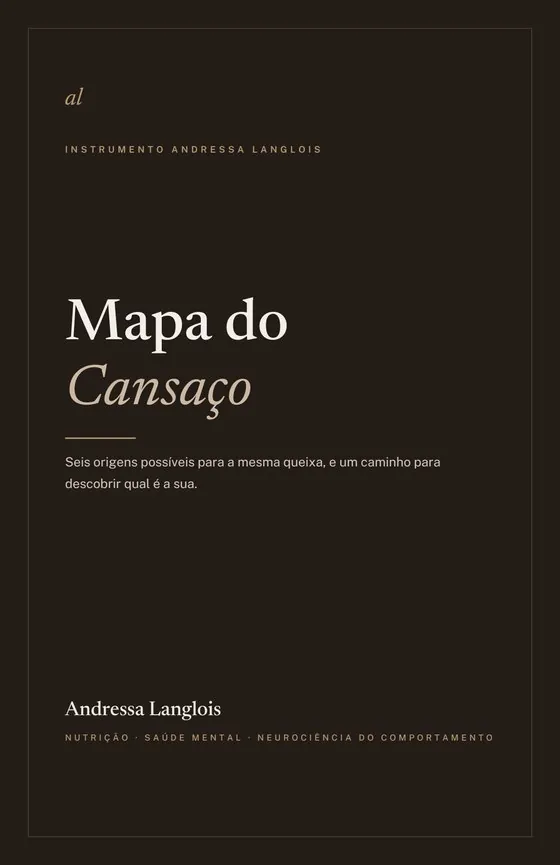 Capa do Mapa do Cansaço